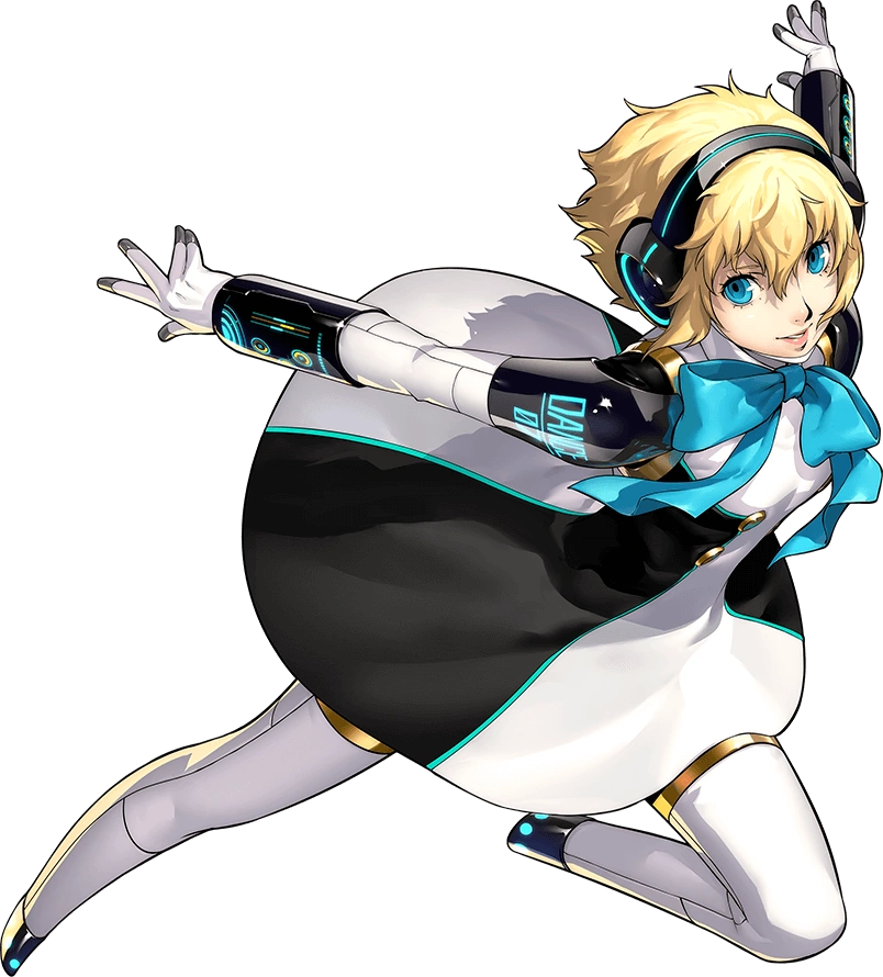194. Aigis from Persona 3i lik robot grils