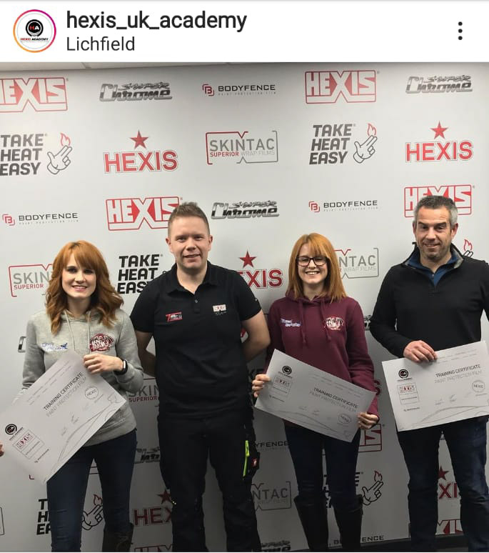 natashatressler's tweet photo. Awesome day learning the Bodyfence Paint Protection Film system with Larissa at #HexisAcademy UK

👉 Find out more at @LNGraphicDesign 👈

@HexisUKLtd #Hexis #PaintProtection #PaintProtectionFilm #PPF #Bodyfence #HexisAcademy #lngraphicdesigns #customsignage #vehiclewraps #wraps https://t.co/QW8duFTakm