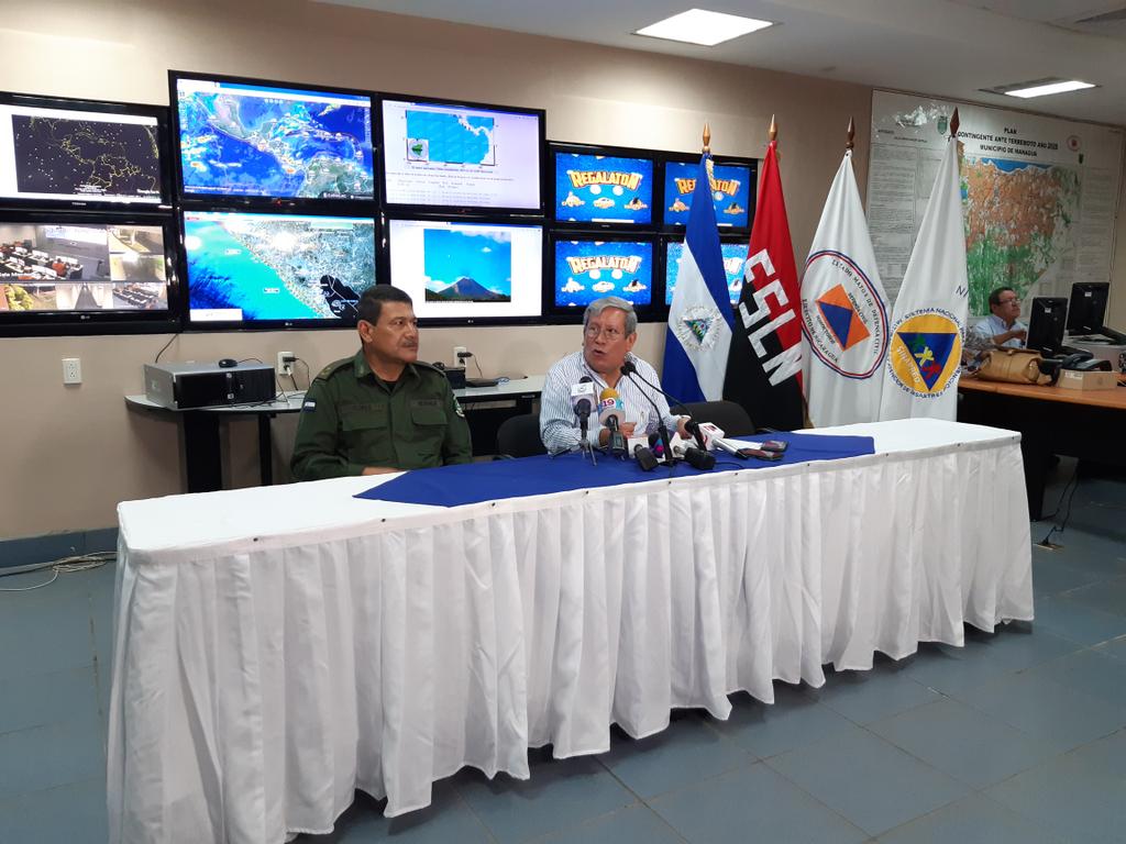 noelia_arauz's tweet photo. Centro de operaciones de desastres de SINAPRED entra en sesión ante el 4to ejercicio nacional de preparación y protección de la vida. Comisiones recopilan información para dar respuesta efectiva en las zonas afectadas por sismos. 

#UnidosEnVictorias 
#SINAPREDSomosTodos https://t.co/XCRKFOXoa2