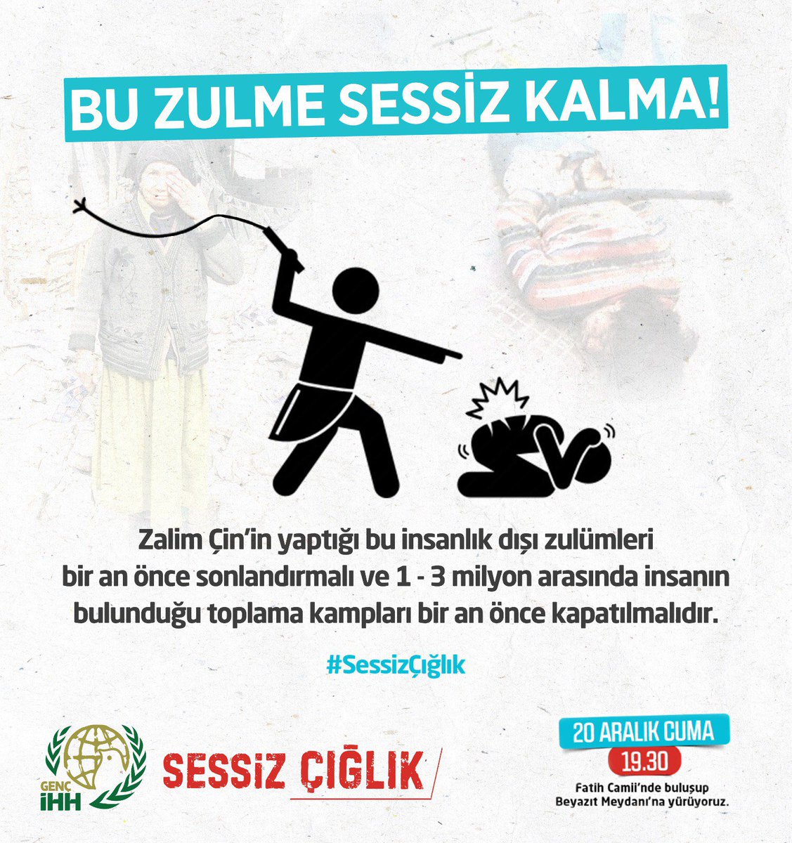 ilhan611661's tweet photo. -Doğu Türkistan’da genç kızlar Çinli erkeklerle zorla evlendiriliyor ve birçoğu ahlak yoksunu Çinli bazı askerler tarafından tacize uğruyor. #SessizÇığlık https://t.co/zp2hK3vV9V