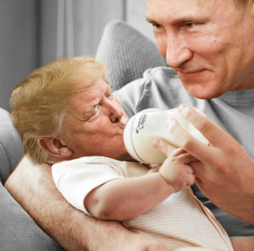 TheEmpressApril's tweet photo. Trump cocktail: 8 oz of Baby Formula, 4 oz Russian Vodka, 4 oz Impeachment Schnapps, serve in a ba-ba with a chilled nipple. #TrumpResign #TrumpResignNow https://t.co/13qyw5gz2w