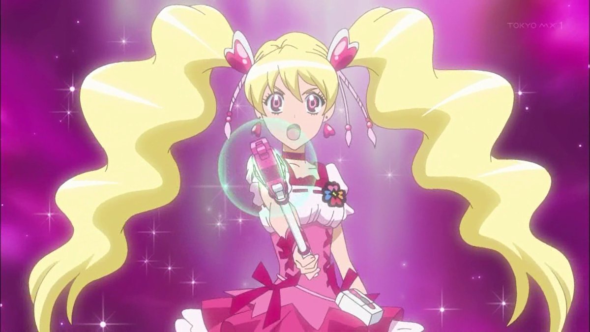 Candyrainbow シフォンへのラブちゃんの想いが届いてピーチロッド誕生 プリキュア Precure フレプリ Tokyomx