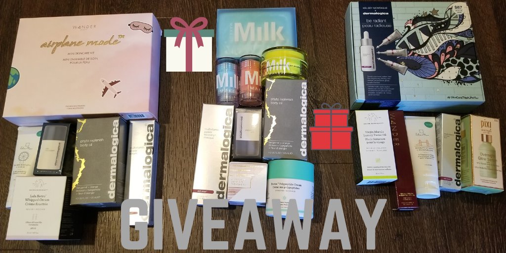 BySamanthaMarch's tweet image. NEW #GIVEAWAY! It's that time again...3 more prize boxes up for grabs &amp;amp; this is #skincare focused! New products, high end &amp;amp; luxury items included 😍🙌
TO ENTER: Follow me, like + retweet this post &amp;amp; fill out your info via the link! Open international ❤️
bit.ly/2Z5toJc