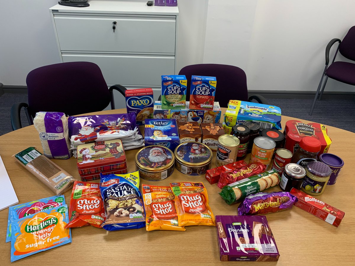 csr_hd's tweet photo. Our staff have been working hard to gather up donations for local food banks, we hope this will make a difference over the festive period https://t.co/jOeGH00NBv