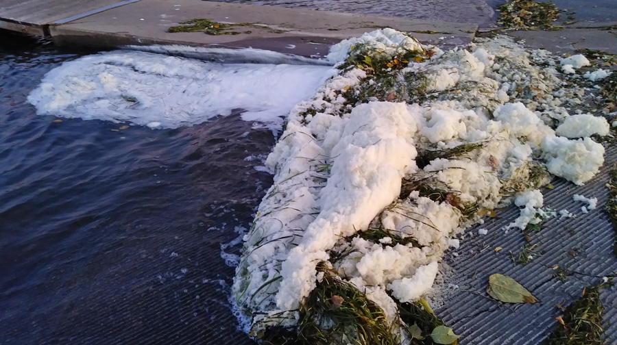 The Department of Natural Resources confirms the presence of PFAS foam in Starkweather Creek near Olbrich Boat Launch. The DNR spotted the foam along the creek in late October. 

Read more here: dnr.wi.gov/news/releases/…