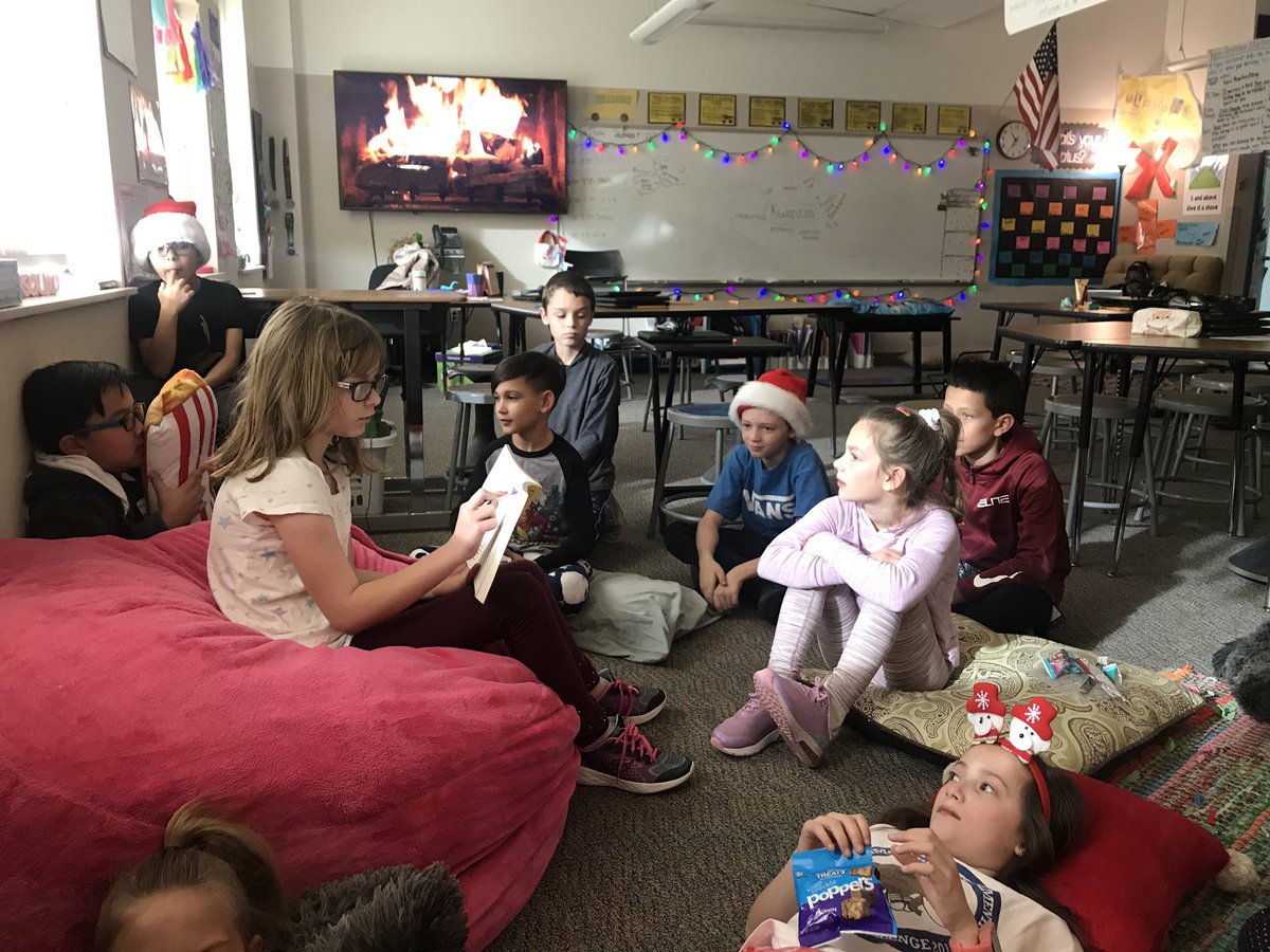 Having the kiddos take over read aloud today #loveMHE