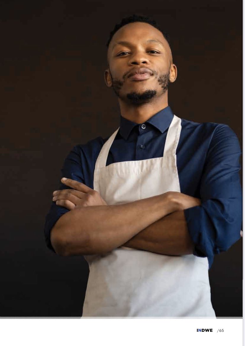 Aya_TheCookDude's tweet image. If you find yourself on a @flySAExpress flight anywhere, grab a copy of Indwe Magazine  and snap for me, your boy is featured for this month. 
Thank you to Maxine for the write up 🙏🏾 #FlySAExpress #IndweMagazine #Thecookdude #chef #privatechef