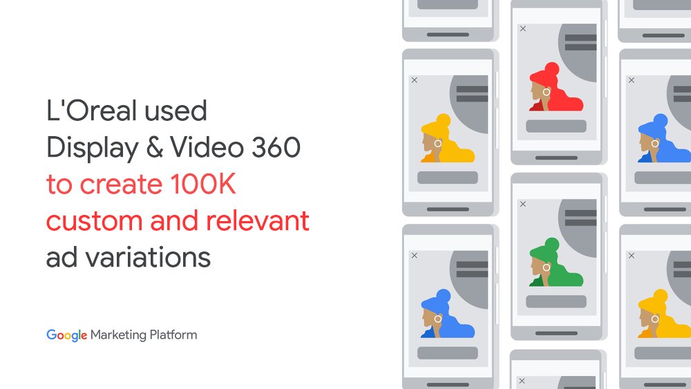 "The combination of Display &amp; Video 360 and Google Web Designer allows us to use the power of automation to optimize our consumer experiences" — Pankaj Sharma, General Manager, <a href="/GarnierIndia/">Garnier India</a>. Learn more → goo.gle/2MclmJl