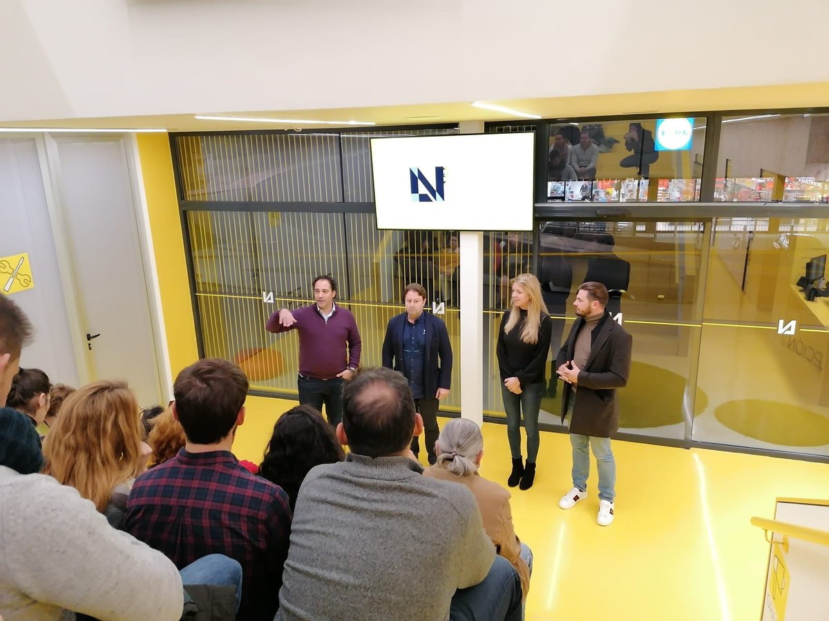 tbuades's tweet photo. 👉Cerramos los eventos formativos del @LabNucia 🔝con la última Másterclass del año 2019,🧑🏻‍🏫📣de Comunicación No Verbal😬y Neurociencia🤯con Javier Torregrosa,👨🏻‍🎓director del Máster de Comunicación de la @UA_Universidad y acompañados de @fundeun.👏🏻👏🏻👏🏻🔝#FentPobleFemFutur. https://t.co/Emq52TsCih