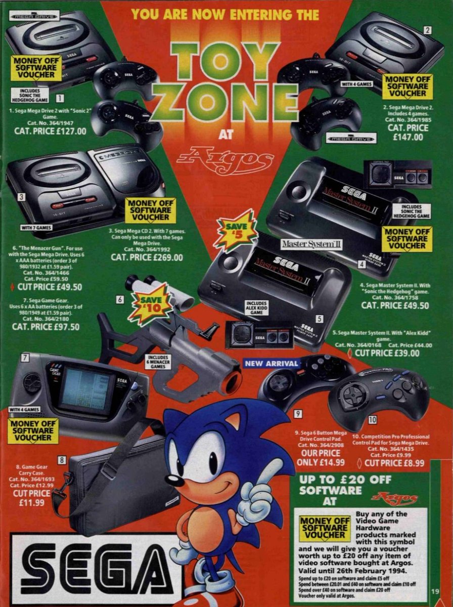 8BitWookiee's tweet photo. You are browsing the Argos 1993 catalogue when your parents ask 'Have you decided what you would like for Christmas?'  Your response is ...

#GamersUnite #retrogames #RETROGAMING https://t.co/Laq8UwjFcA