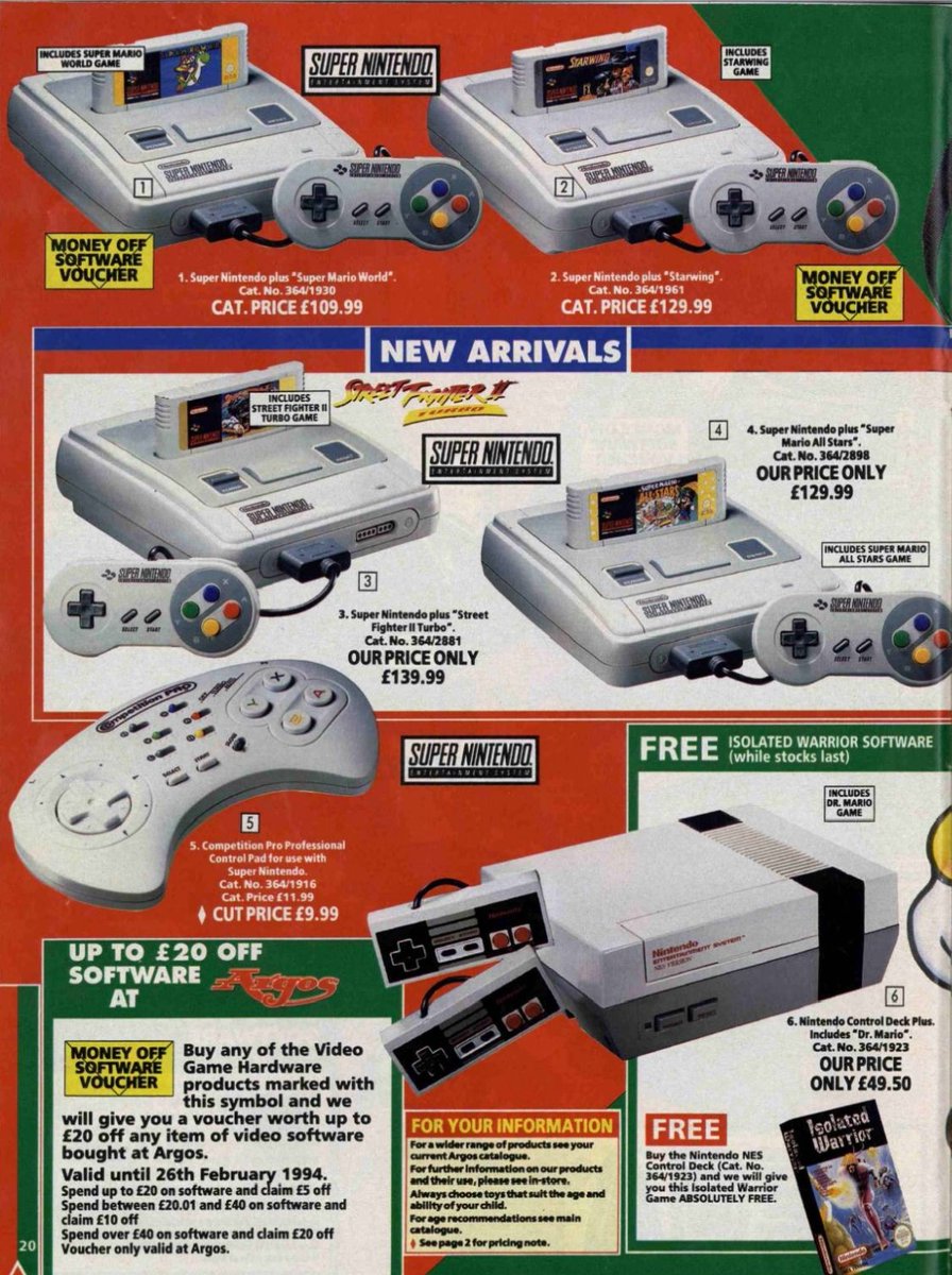 8BitWookiee's tweet photo. You are browsing the Argos 1993 catalogue when your parents ask 'Have you decided what you would like for Christmas?'  Your response is ...

#GamersUnite #retrogames #RETROGAMING https://t.co/Laq8UwjFcA