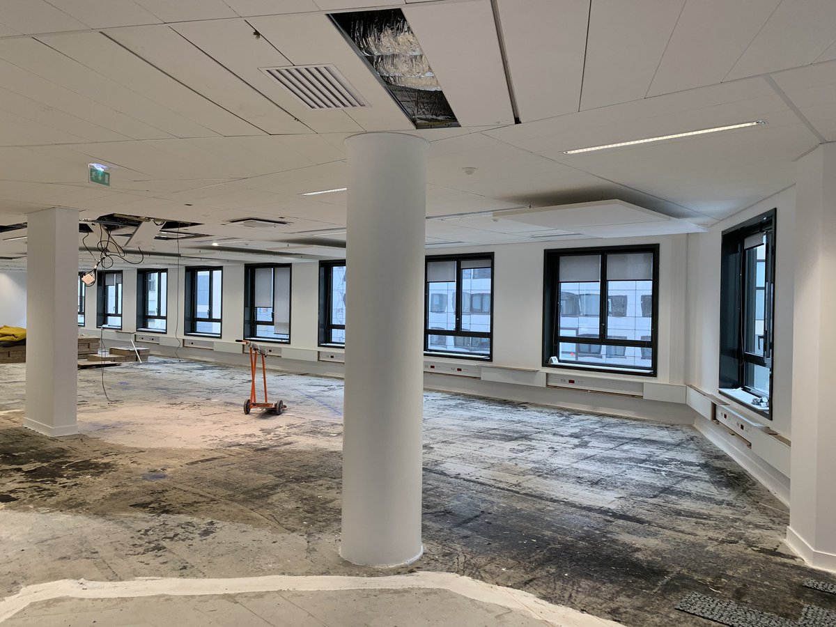 FROMET_Estelle's tweet photo. ✏️  L'Aménagement des futurs espaces de la #DITIdF avance à grands pas ! #Alleray #DIG #Immobilier 
@MetzDufour #Serenitys https://t.co/BmOgNb61BB