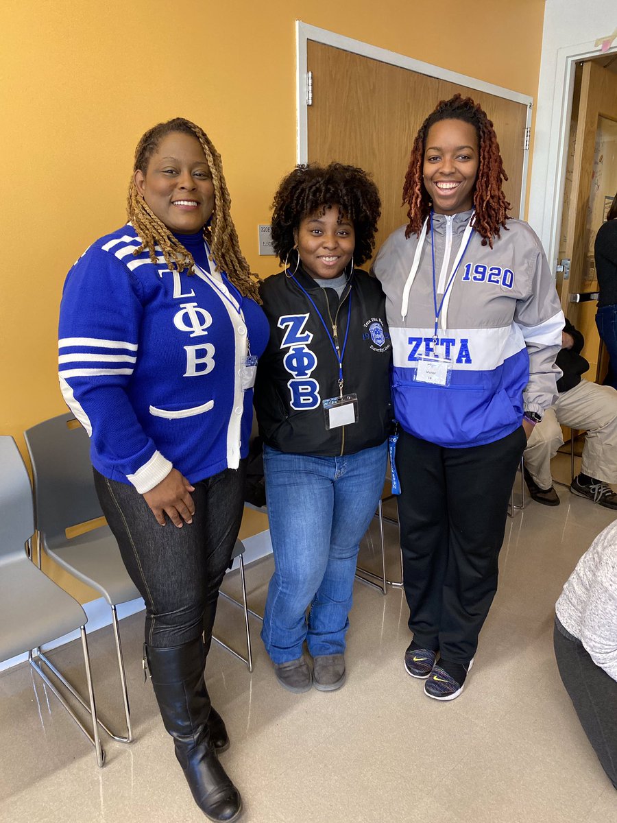 Very special thanks to our friends at Zeta Phi Beta Sorority for donating food baskets to our families in need this holiday. #betazeta1925