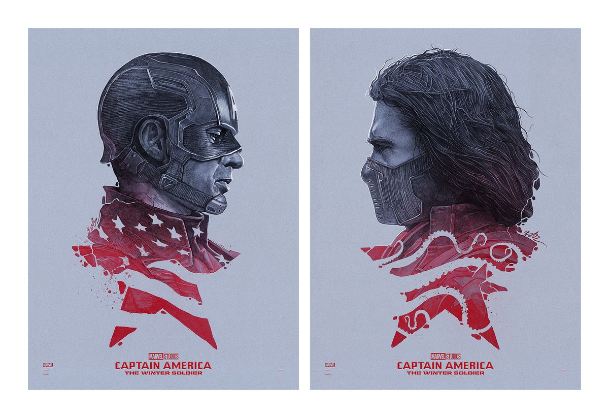 GreyMatterArt's tweet photo. Captain America: The Winter Soldier by Grzegorz Domaradzki (Gabz) Is On Sale Now! To purchase, go to https://t.co/PvvDTHFAdd https://t.co/OX7GQ7atgt