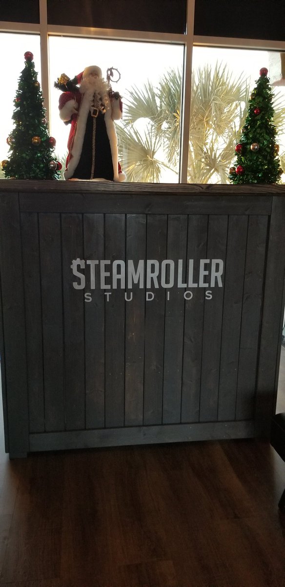 This holiday I unwrap a new job thing-make-moving with @SteamrollerTeam!  You know what they say: a (steam)rolling stone gathers no moss!