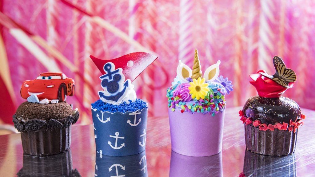 Disney Cruisers, we’ve got the most delicious surprise for you: four new cupcakes have debuted onboard <a href="/DisneyCruise/">Disney Cruise Line</a> Line! bit.ly/2ECbhkV