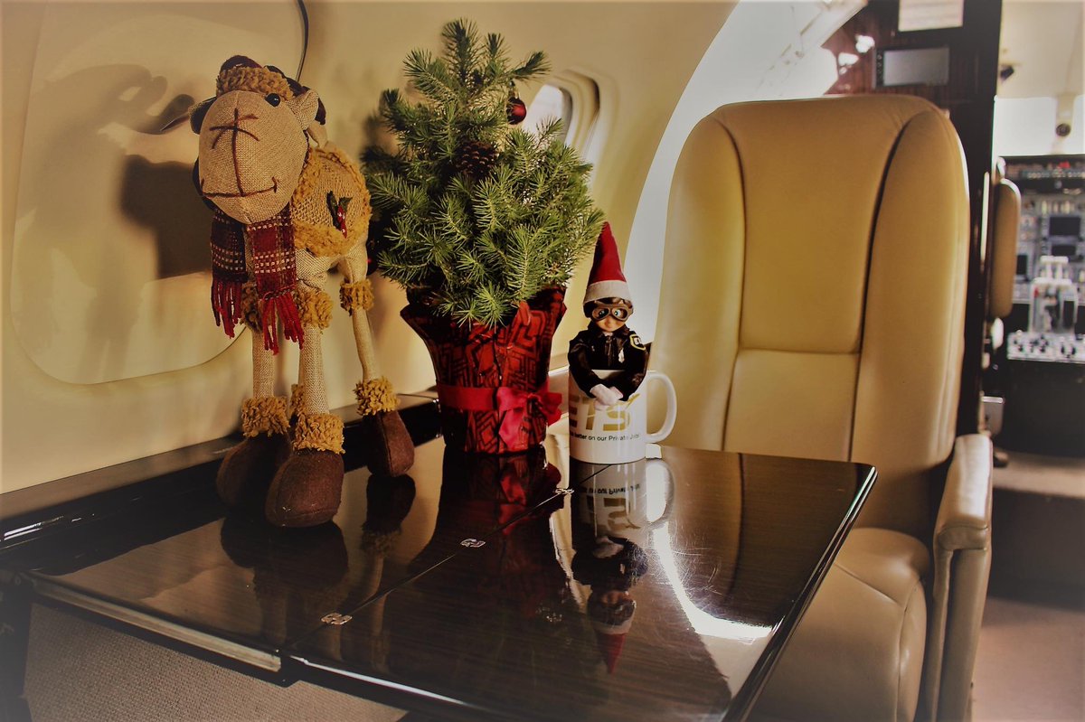 NVJETS's tweet photo. Ho Ho #HappyHolidays from #NVJETS ! Book your flight today before the calendar fills up! 

#FlyNVJETS #NVJETS #PrivateJetsInLasVegas https://t.co/UQTdjE2UmV