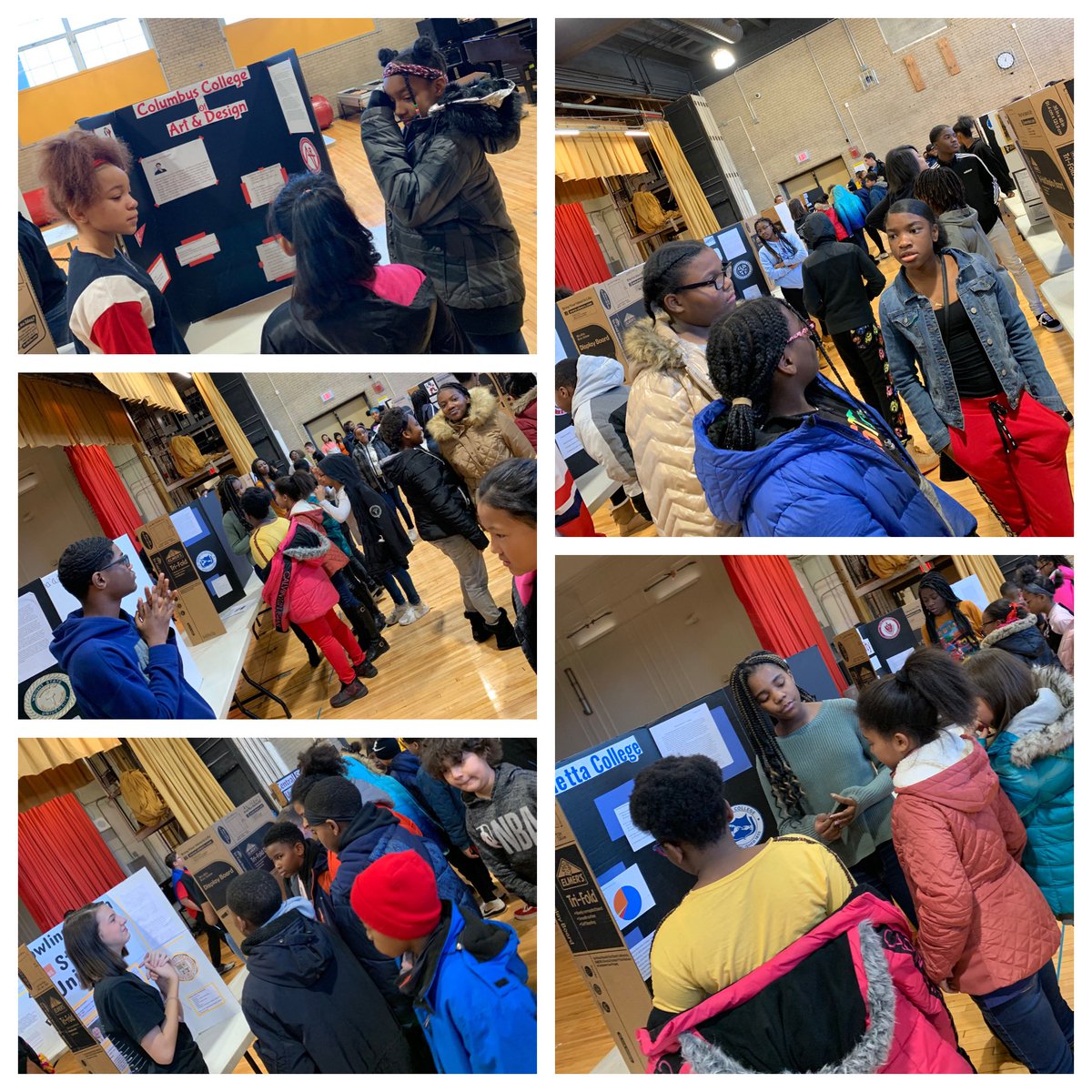 CHUHAVID's tweet photo. @CHUHMonticello welcome @CHUHNoble to the College Fair https://t.co/RZmS4FAudM