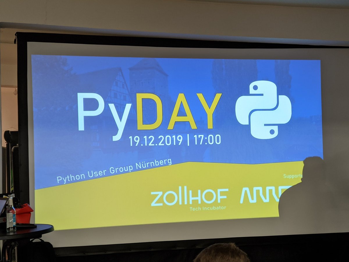 PyDAY Nürnberg slide.