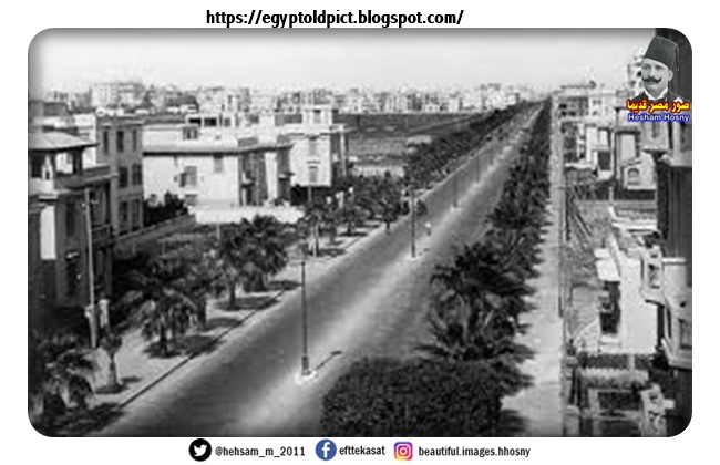 شارع أبو قير سنة 1920