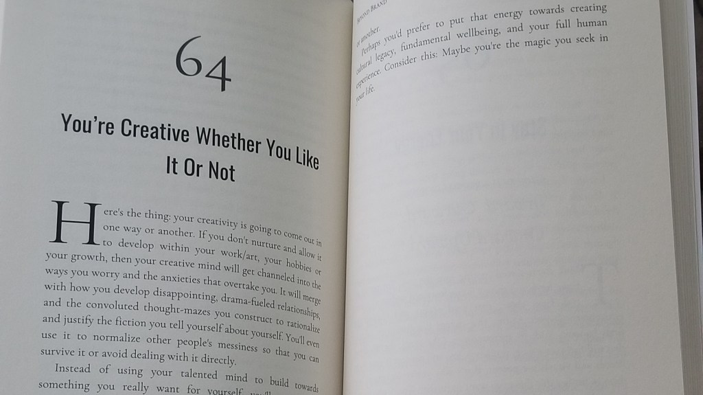 720PR's tweet photo. You're Creative Whether You Like It Or Not. So what are you creating with your inner speak? Excerpt from #beyondbrand 📕 https://t.co/uc3bgInvmR https://t.co/ggcKNHLpia