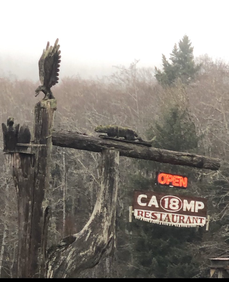 RobGalyen's tweet photo. If you’re ever West of #Pdx on Highway 26, awesome food served here! #Camp18
#PNW #OregonLoggingHistory https://t.co/PXZik6mQ6L