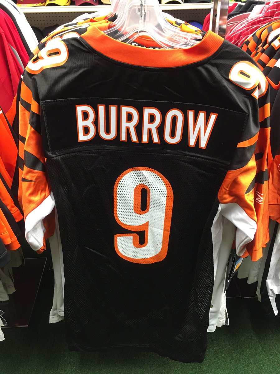 joe burrow's bengals jersey