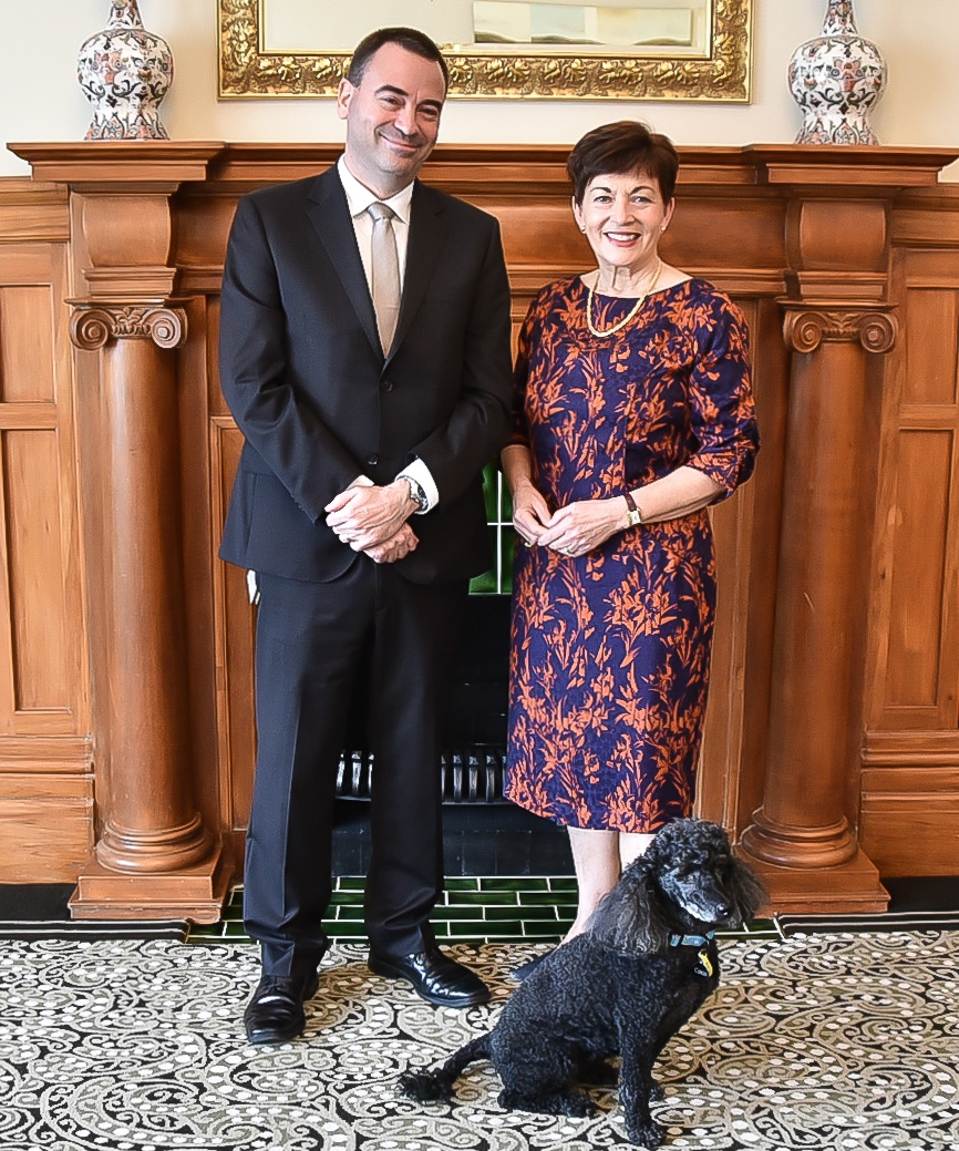 My farewell call on <a href="/GovGeneralNZ/">Governor-General NZ</a> was a wonderful way to conclude three years in Protocol and 25 years @MFATgovtNZ. In February I take up my new role as Deputy Secretary - Policy and Planning at the Ministry of Defence. Happy and safe holidays, everyone.