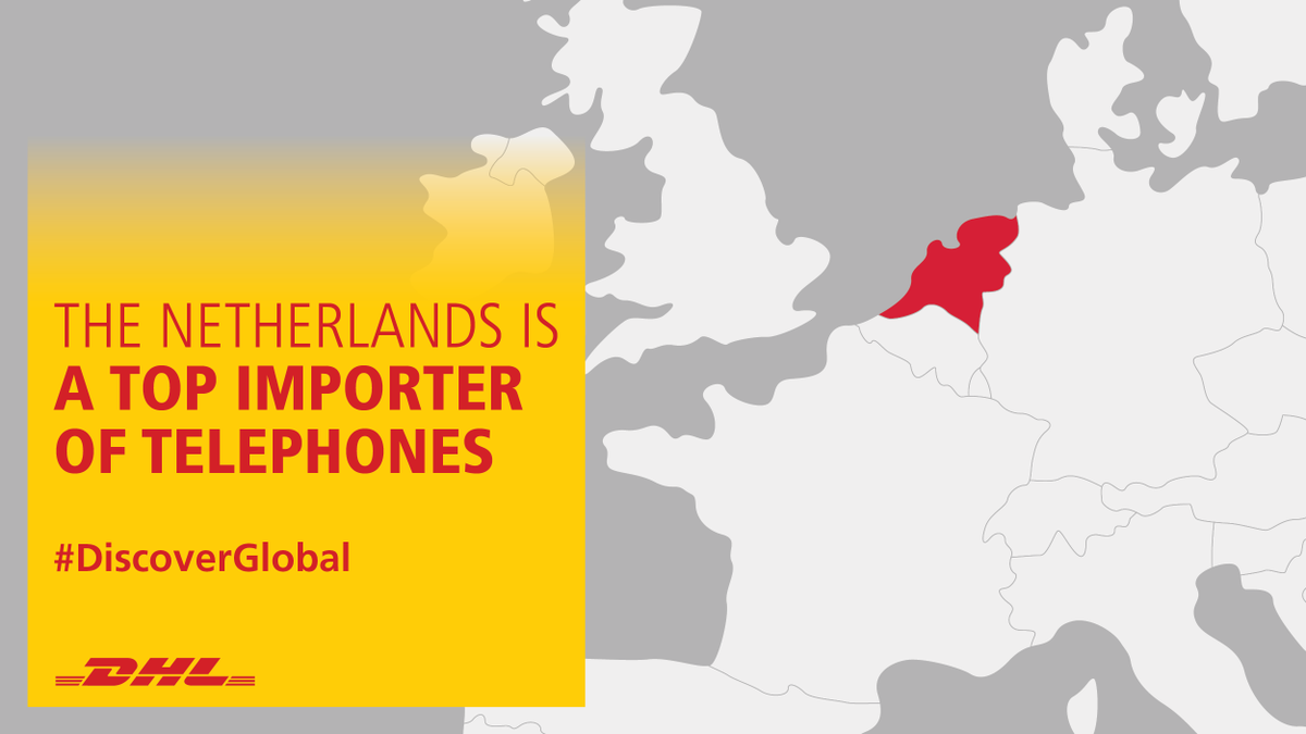 DHLUS's tweet photo. Ring, ring! A new #biz opportunity is on the line for you! Telephones are one of the top #imports for the #Netherlands. Become an #ExportExpert with this opp! https://t.co/Vz7sbRrAgI https://t.co/bj7F9cxdTr