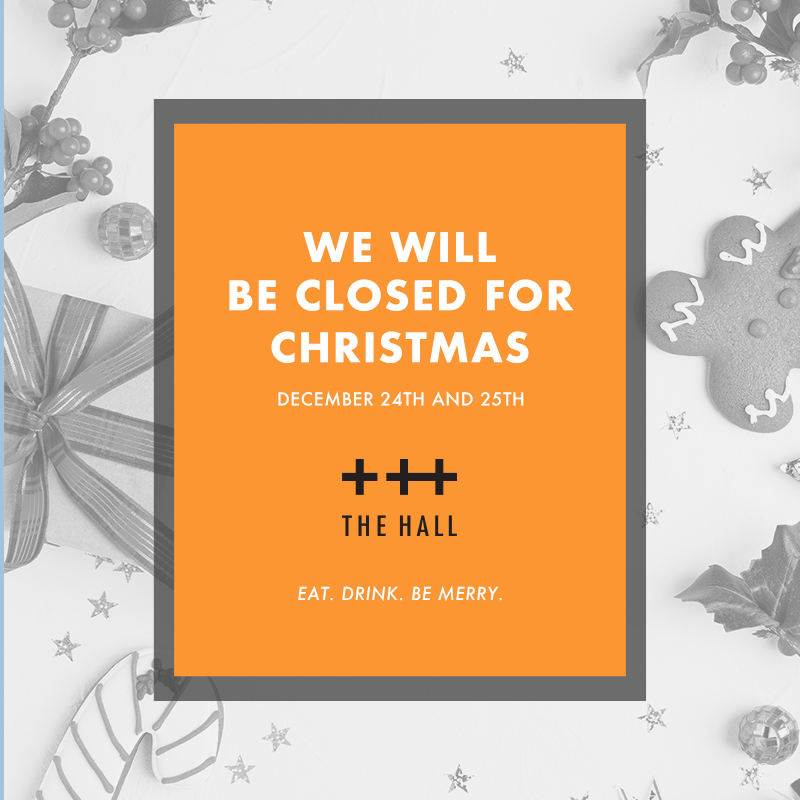 We will be closed on Christmas Eve, and Christmas Day. We hope everyone is having a great holiday season so far!