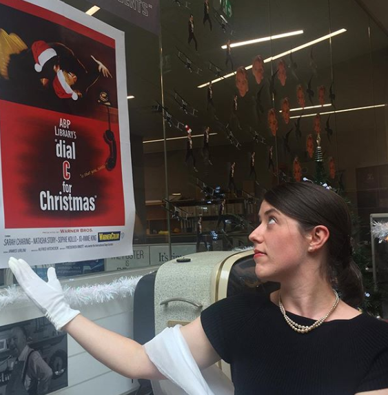 unilibrary's tweet photo. The Architecture, Building & Planning #ABPLibrary team went a little psycho this #xmas. In a salute to Alfred Hitchcock there were birds, shower curtains & recreations of movie scenes with a cameo by Library Ken.
#ChristmasCup19 #unilibrary #decorating #competition #uomlibrary https://t.co/bB3WIKmR1i