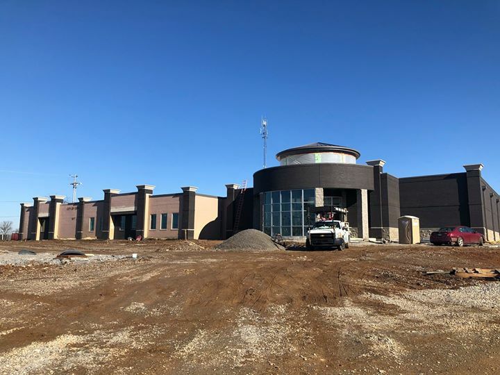 SOArchitects's tweet photo. City of Lebanon Police Department continuing to take shape. Pilaster caps have been installed. Need a few consecutive drying out days to continue the work. #municipaldesign #policedesign #SOAllc #StudioOakleyArchitects @SOArchitects #SOAprojects #SOAphotos #StudioOakleyAr… https://t.co/PkJ0xax1ss