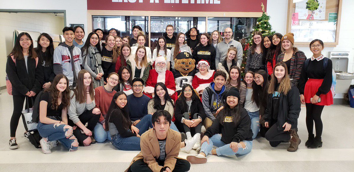 Happy holidays!
 -From your Student Council