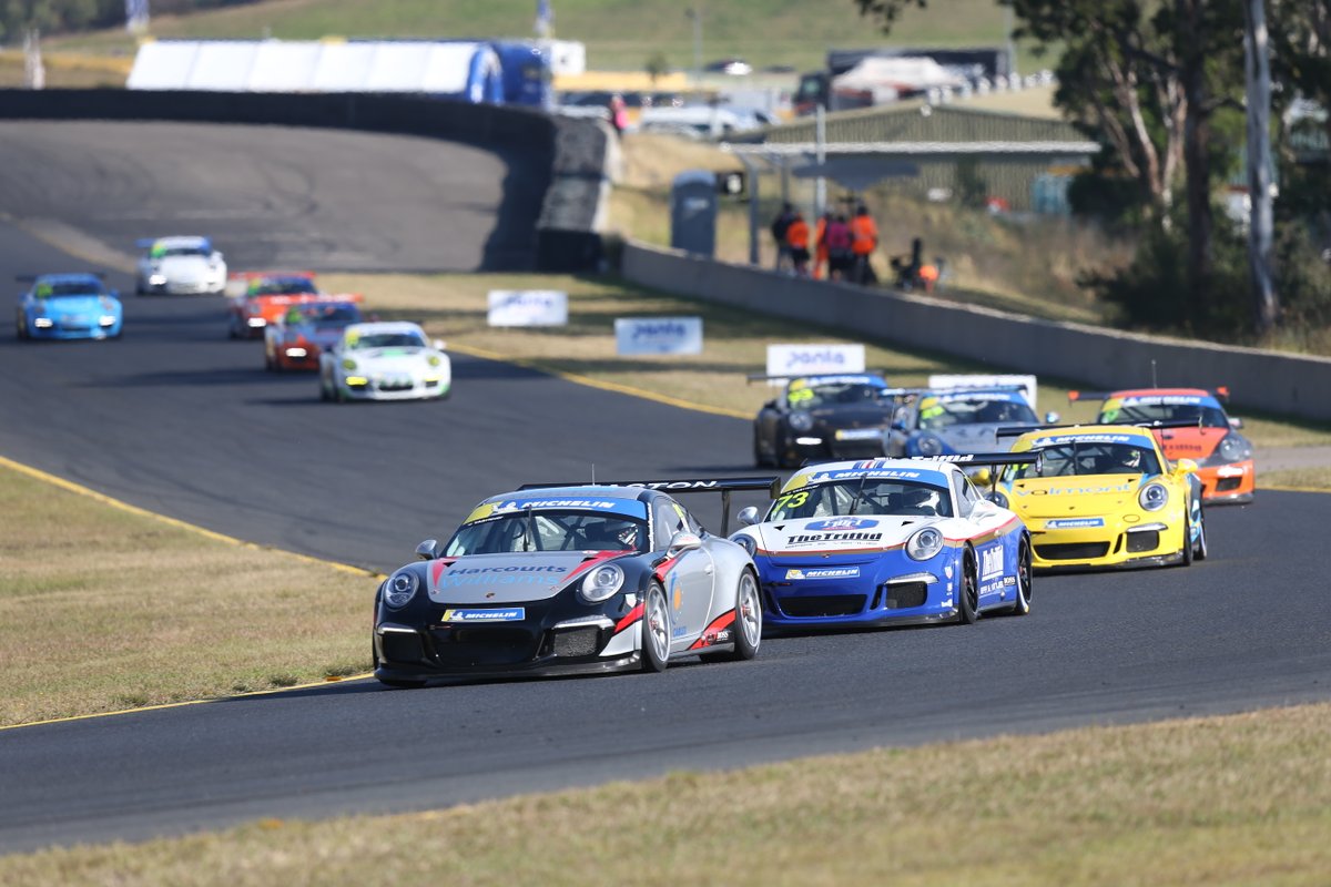 2020 Michelin Sprint Challenge Australia calendar
Round 1 <a href="/SydneyMSP/">SydneyMotorsportPark</a> 27-29 March
Round 2 <a href="/WintonRaceway/">Winton Motor Raceway</a> 1-3 May
Round 3 <a href="/thebend_msp/">Shell V-Power Motorsport Park at The Bend</a> 12-14 June
Round 4 Morgan Park3-5 July
Round 5 Phillip Island21-23 Aug 
Round 6 Sandown Raceway 11-12 Sept

gt3cupchallenge.com.au/porsche-unveil…