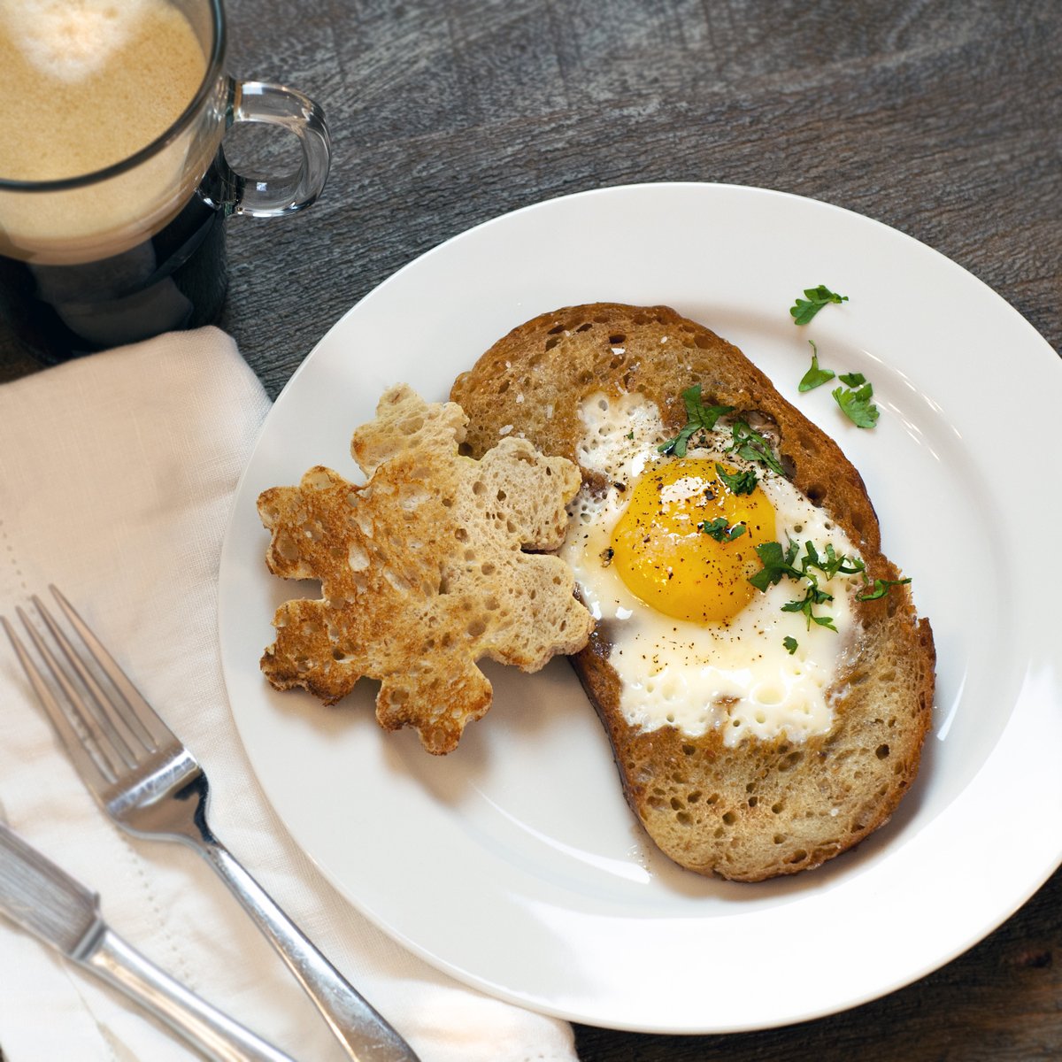 CapitalBakingCo's tweet photo. Surprise your little ones (or inner child 😘) with a egg in a hole snowflake breakfast! Guaranteed to put a smile on any face!  🍳🍞☕️❄️

#food #yum #instafood #yummy #amazing #photooftheday #breakfast #fresh #tasty #food #delish #delicious #eating #foodpics #eat #hungry #artisan https://t.co/zP9YshIVUN