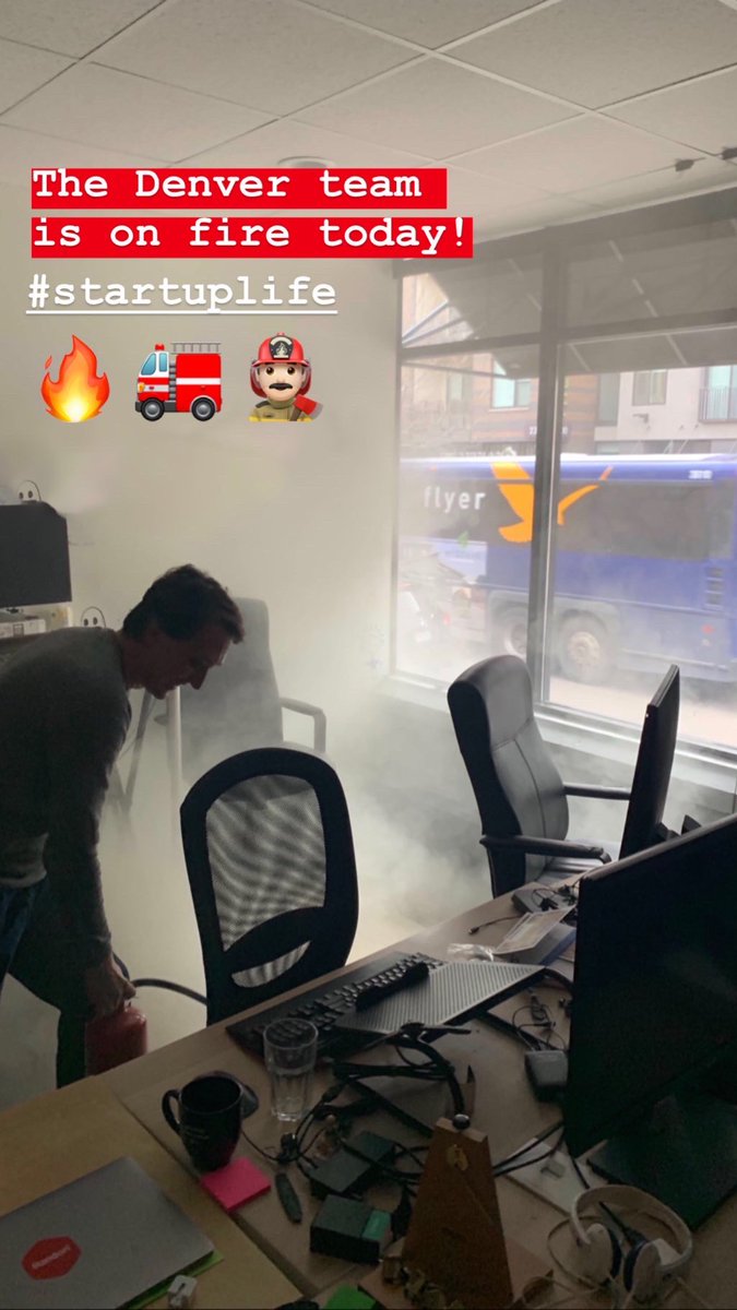 IanWLee's tweet image. Not sure this is what @zdiubaldo had in mind when @HexadeciMoose said we needed someone to help put out fires! Never a boring day at @RandoriSecurity
