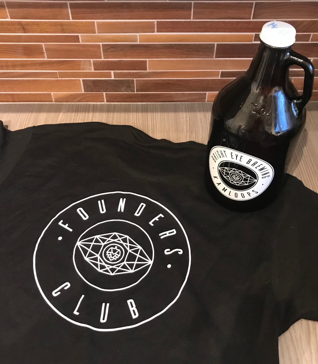 DHerbertCBC's tweet image. A t-shirt and some beer, a successful visit to ⁦@brighteyebrew⁩...Christmas came early it seems! #Kamloops #craftbeer #brewloops