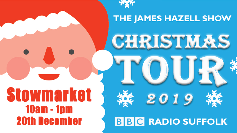 jameshazell's tweet photo. And finally....
Hope to see you in #Stowmarket from 10am
Where are we @VicLTucks ?

#ChristmasTour2019
@BBCSuffolk @TheBBCBus https://t.co/4hEcHLRKeb