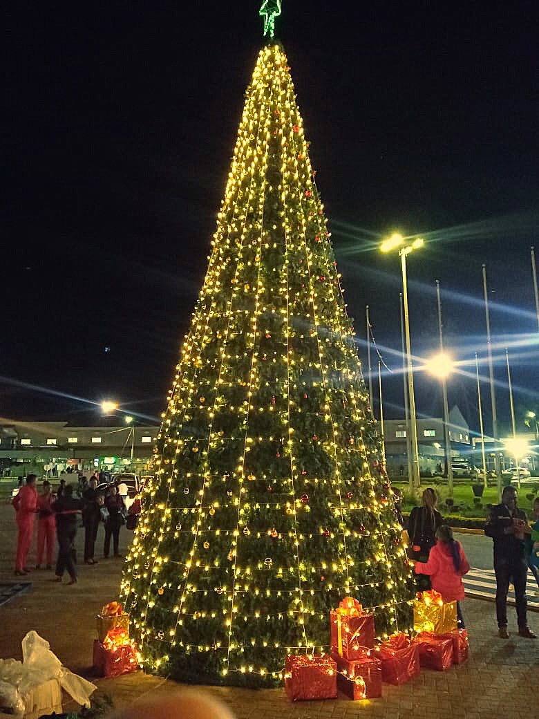 KenyaAirports's tweet image. ...now that we have your attention, here is our real Christmas tree ☺️. We take this chance to wish you a Merry Christmas and safe travels this holiday season.