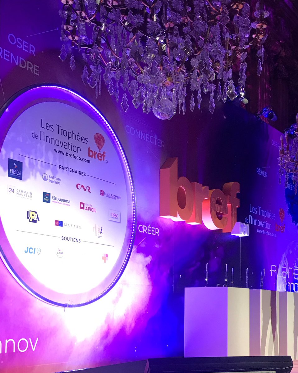 Séquence dédiée à nos partenaires ! 
Merci pour votre participation et votre fidélité à travers les années ! 
#brefeco #brefinnov