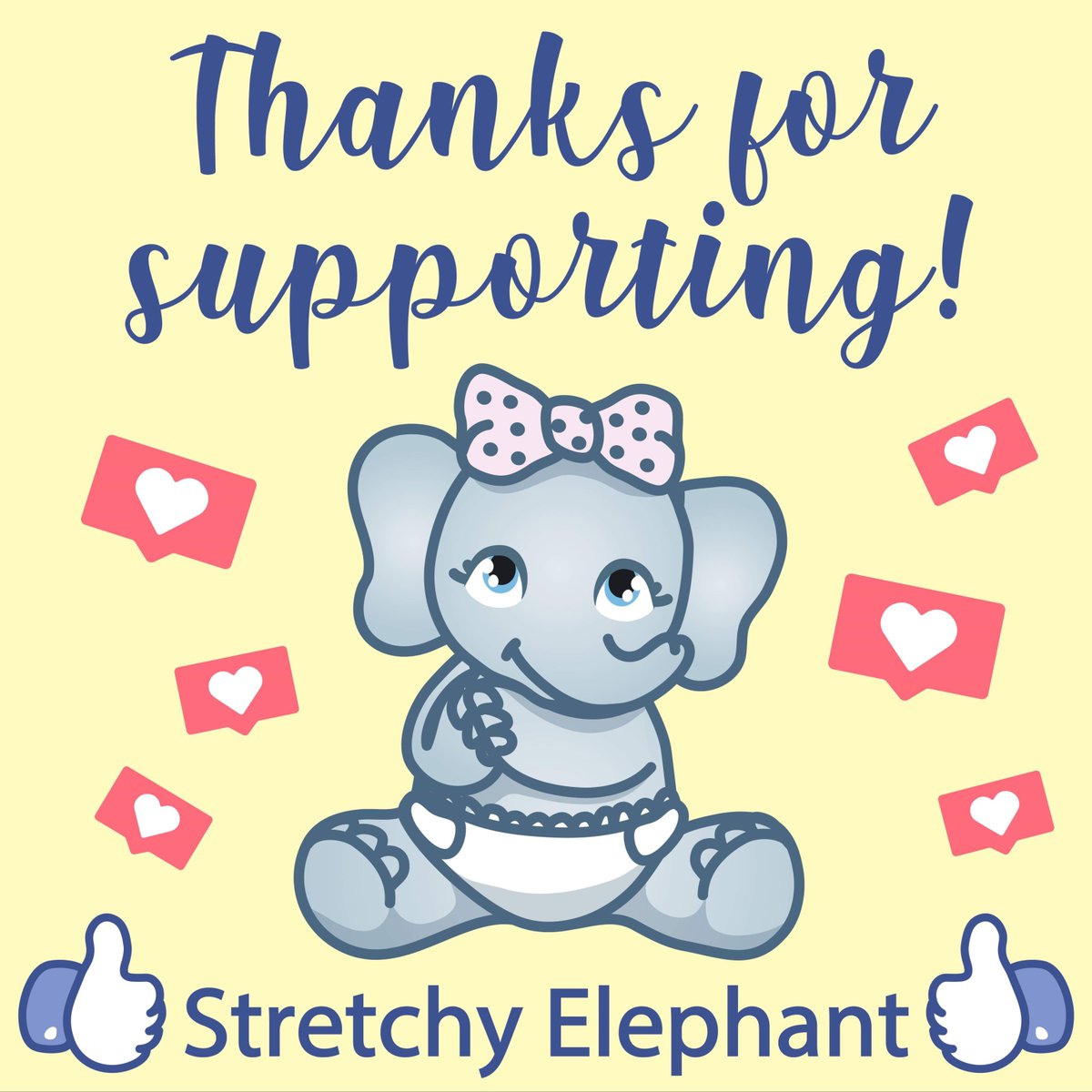Thanks for your support! Please share Stretchy with your friends...
