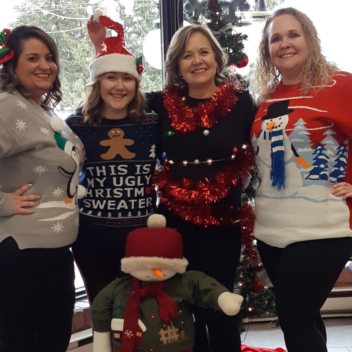 AshleyFLiberty's tweet photo. Don't forget to stop by our open house tomorrow from 8:00am-5:00pm at 715 Wellington Rd. S.! See you there!☃️❄️🌲 #UglyChristmasSweater #OpenHouse #ldnont #jobseekers #workplace https://t.co/Wp4xSzUSpD