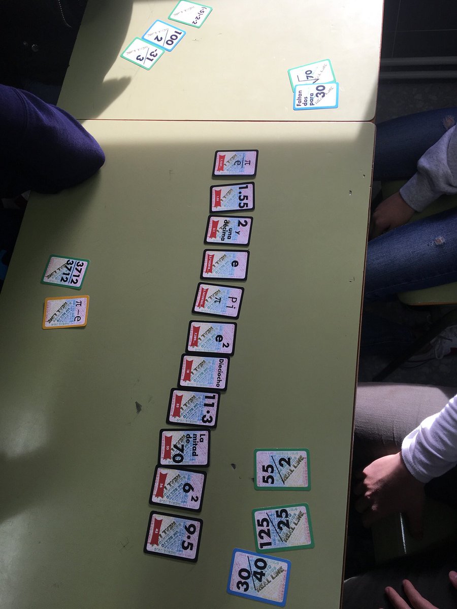 XiriXimo's tweet photo. Qué bien poder acabar las clases, con el bloque de números y operaciones, jugando y aprendiendo con #RealLine, mi adaptación matemática del #Timeline Se hizo corta la clase 😅 @laboratorijocs #CEL #ABJ #Matemáticas https://t.co/h4OwkZHI5i