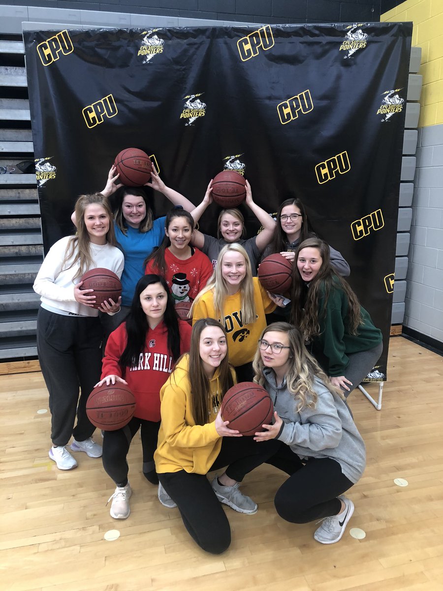 CoachHalac's tweet photo. Thank you CPU Sports Booster Club and Matt Post for our new and 1st media backdrop! Leisure Fitness students are having a great time breaking it in! Looking forward to watching our kids use it for signing days and media interviews @CPUathletics @CPUSchools @rlibolt https://t.co/hKAx2hx4l6