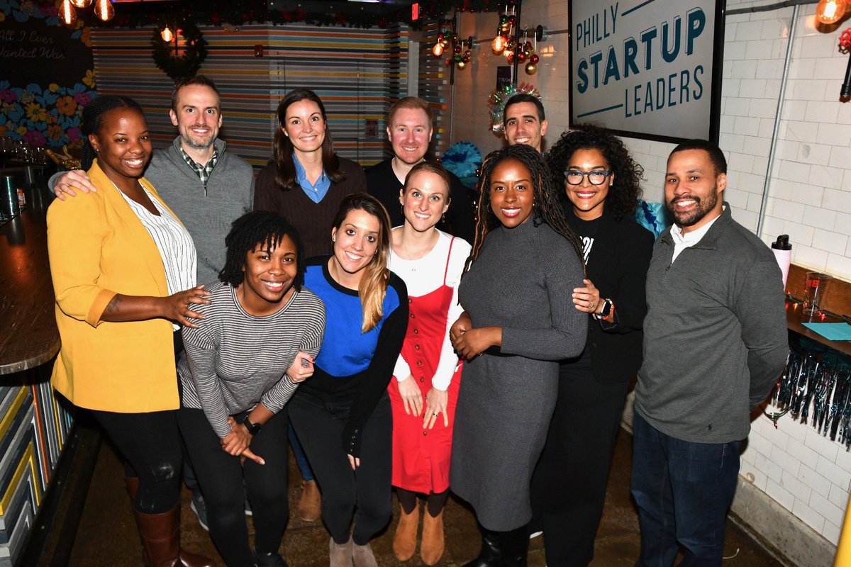 TiffanieStanard's tweet photo. Ending the year with this great group! Holiday party for new board members/advisors joining @startupleaders (some folks missing). Excited to be a part....
#StanardReport #teamwork #philly https://t.co/cy5wDpfwFt