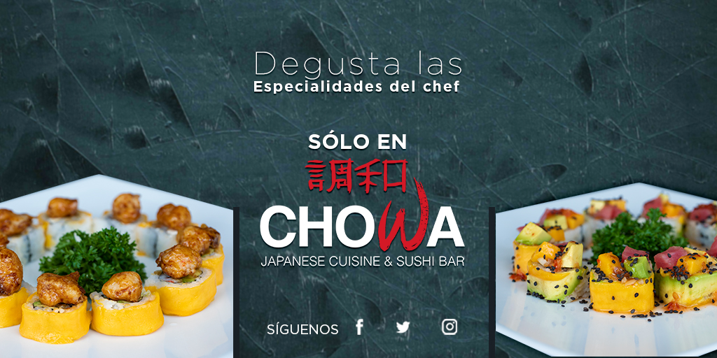 chowa_cdmx's tweet photo. Las especialidades del chef en Chowa te dejarán impactado por su gran calidad y delicioso sabor. ¡Pruébalas todas!

#Especialidades #Chowa #JapaneseRestaurant #Sushi https://t.co/TBJGFQ7ytj