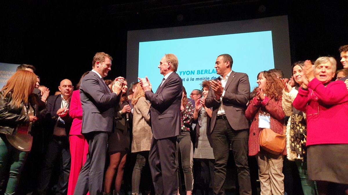 AvecSaid's tweet photo. Soirée de lancement de campagne réussie hier soir aux Docks des Suds. Notre candidat @YvonBerland entouré de @CCastaner @saidahamada  et @RaconCathy  et de plus de 450 marcheurs ont montré leur ambition pour #marseille2020 https://t.co/toI44UFdV7