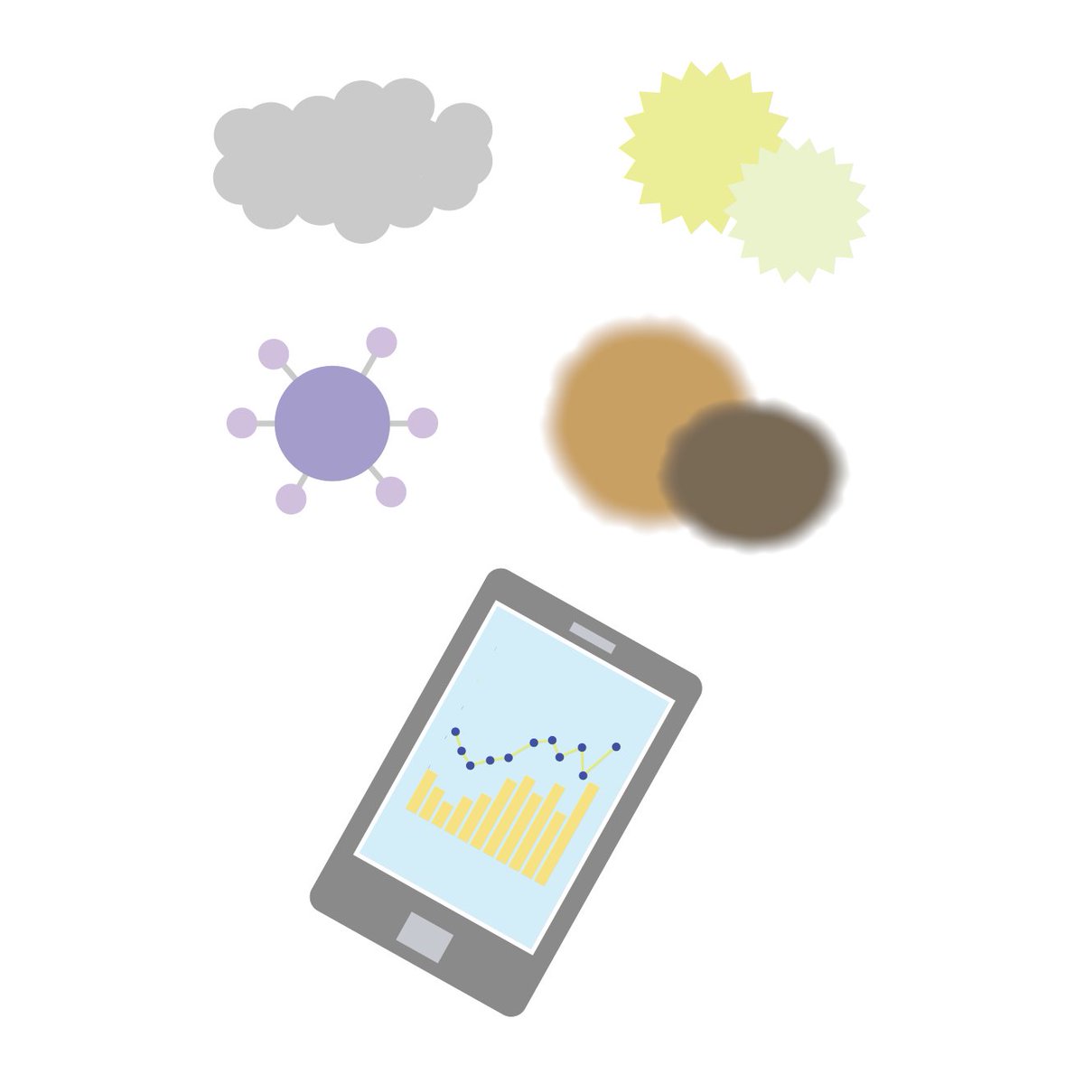 スマートシティpr 大気質モニタリング 大気中の汚染や花粉などを計測し リアルタイムで確認できるシステムです 日々の体調管理などへの応用が可能になります T Co Gg5ktm4dbi スマート用語解説 T Co Stzqjaxncs T Co