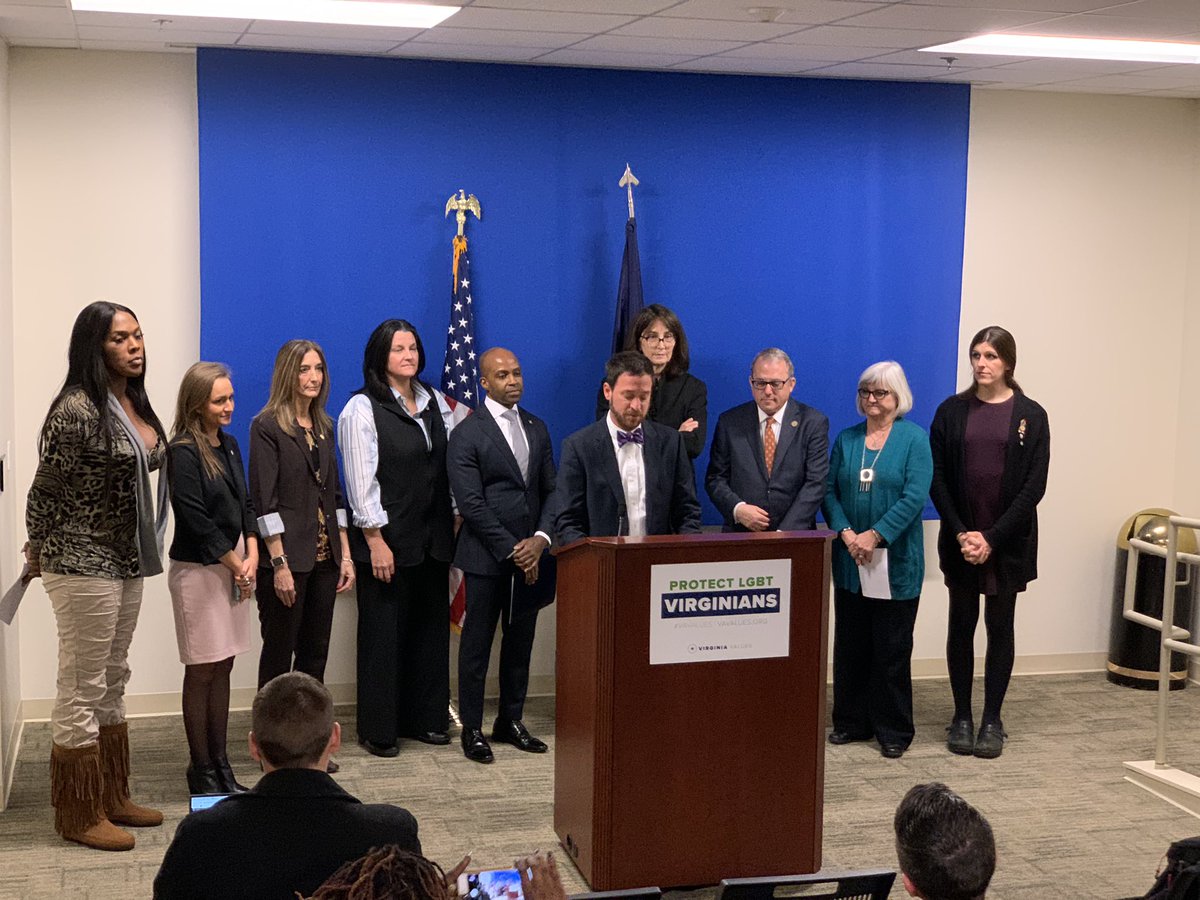 nicholasrhutch's tweet image. hi from Richmond where the #VAValues coalition is thrilled to announce alongside VA speaker-designee @EFillerCorn that we’ll be introducing comprehensive non-discrimination protections this state legislative session. #valeg