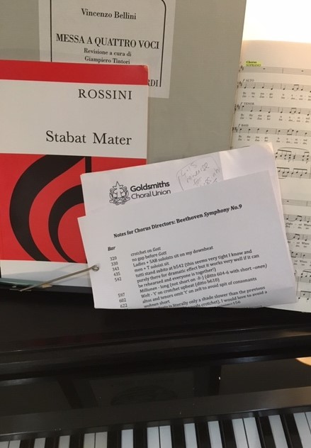 Looking ahead to 2020 &amp; open rehearsal on 8 Jan...we'll make a start on Rossini Stabat Mater, drink some wine, our ultra-friendly auditions can come later! If you're a singer, let us tempt you to join a great classical choir goldsmithschoral.co.uk